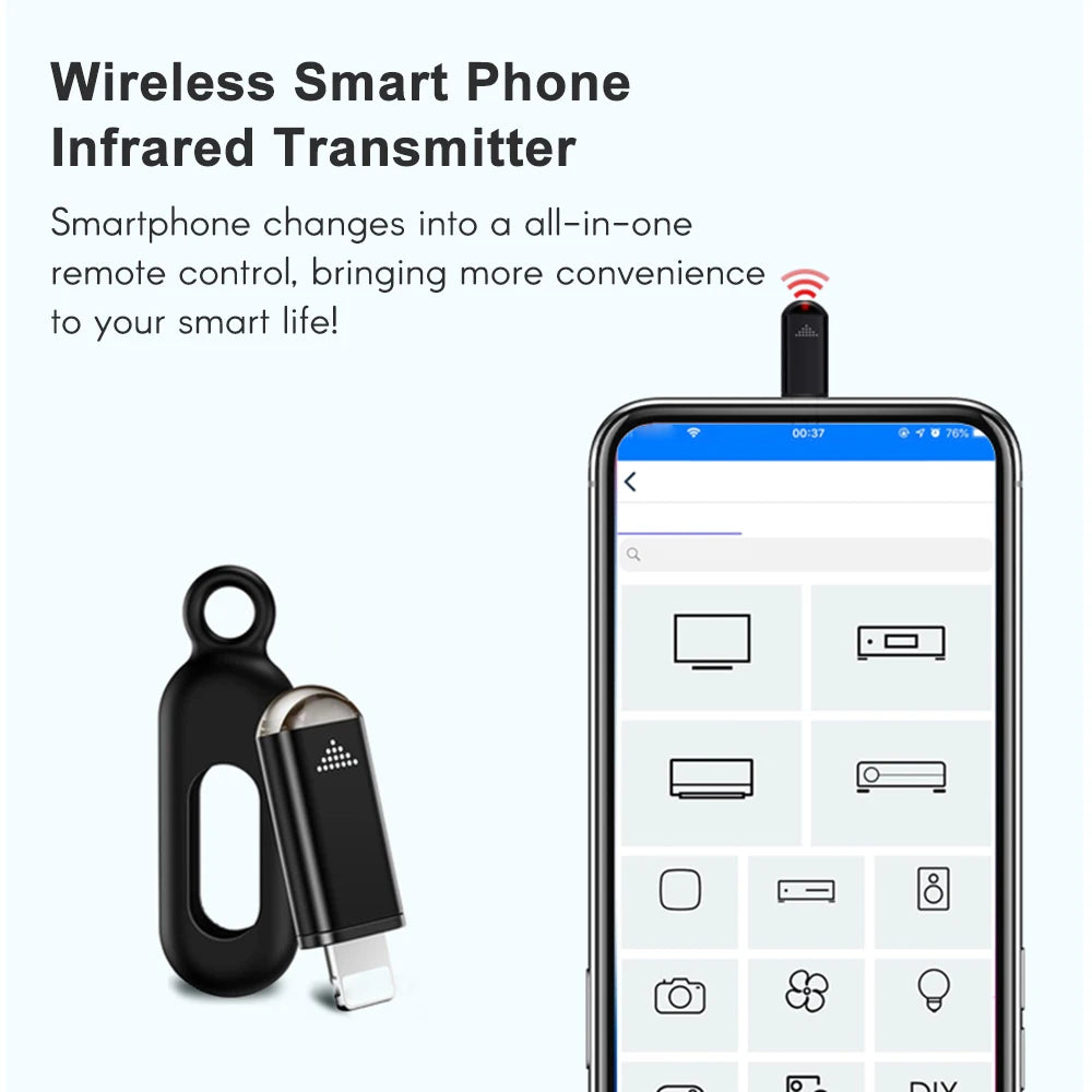 Universal IR Hacker Remote – Control Any Device from Your Phone